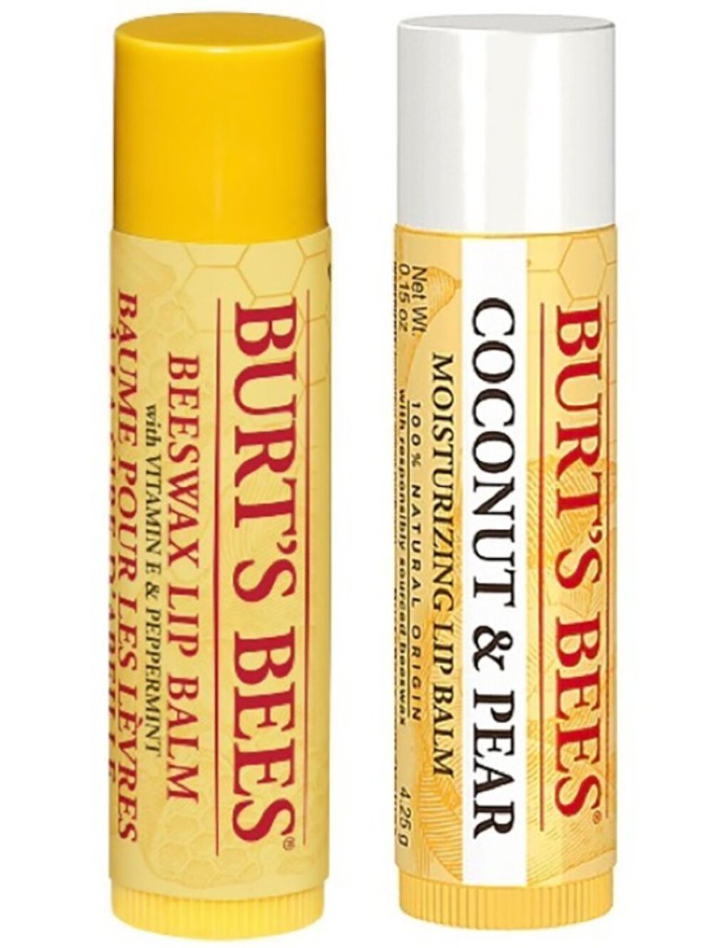 Burt’s Bees Lipbalm Duo- Original and Coconut    Pear